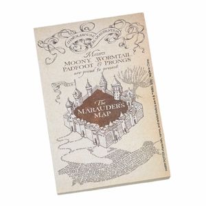2 Harry Potter Marauder's Map Sticky Notepads HTF